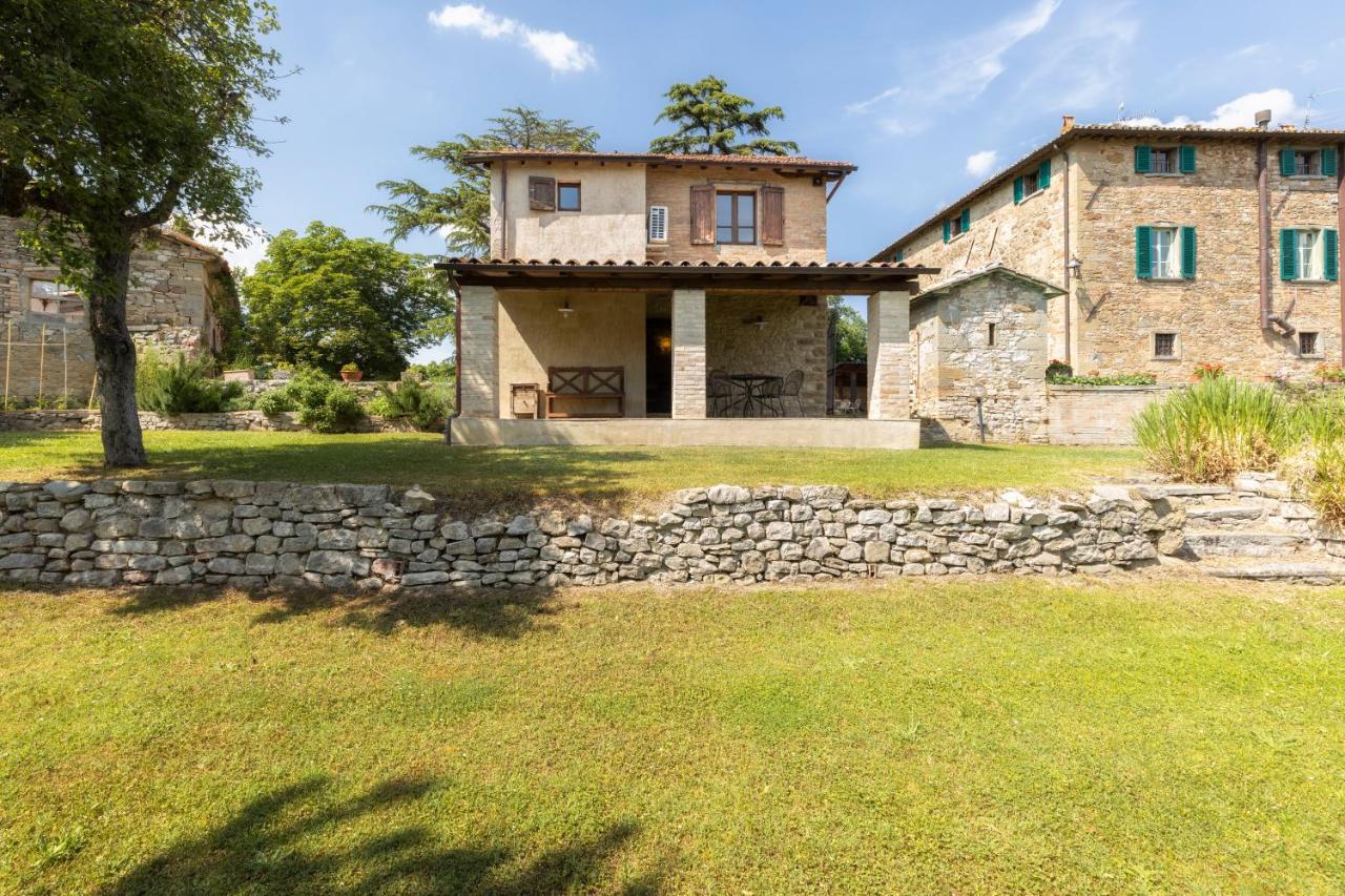 Country House La Casa Paterna Monte Santa Maria Tiberina Exterior foto
