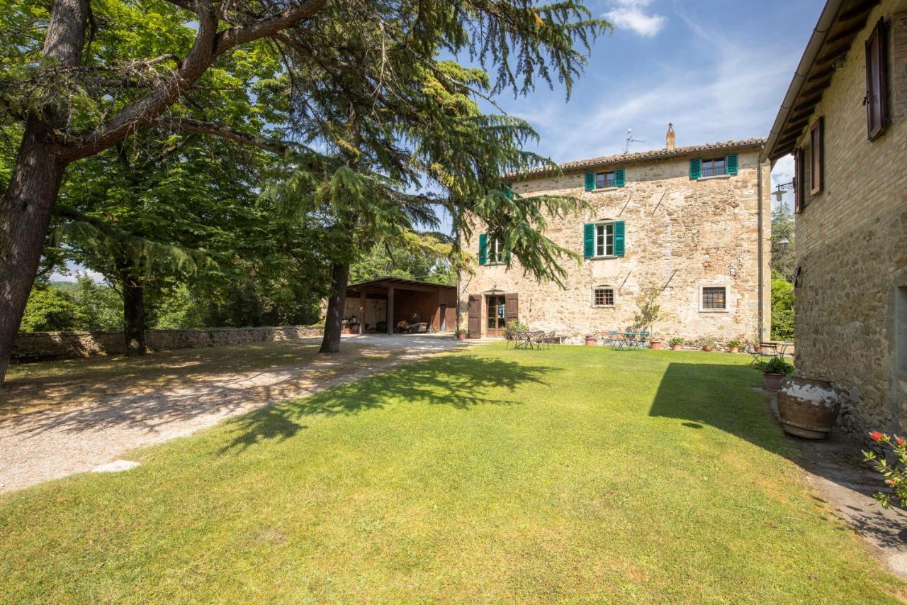 Country House La Casa Paterna Monte Santa Maria Tiberina Exterior foto
