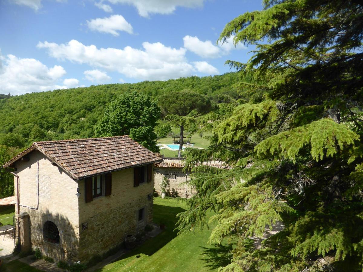 Country House La Casa Paterna Monte Santa Maria Tiberina Exterior foto